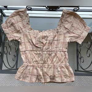 Boho Cropped Top Shirt Off the Shoulder